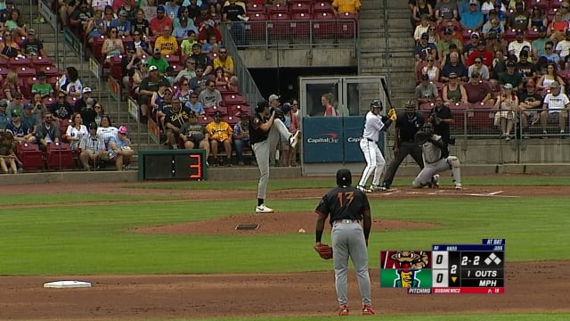 Jayden Dubanewicz strikes out three