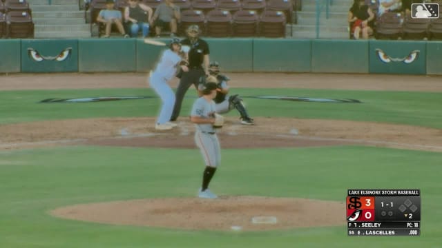 Elliot Lascelles delivers a three-hit performance