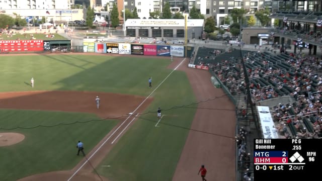 Caleb Bonemer's two-homer performance