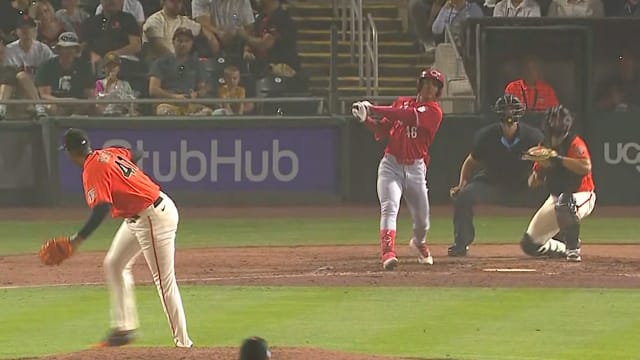 Jirvin Morillo's two-run double