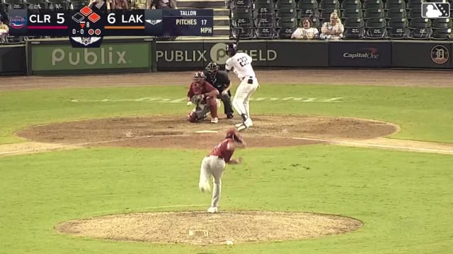James Tallon Swinging Strike to Cris Rodriguez