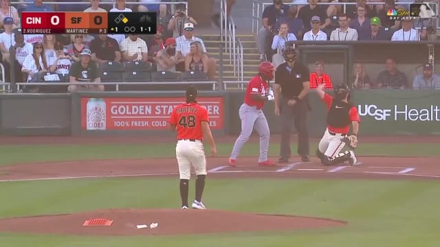 Héctor Rodríguez's two-run home run