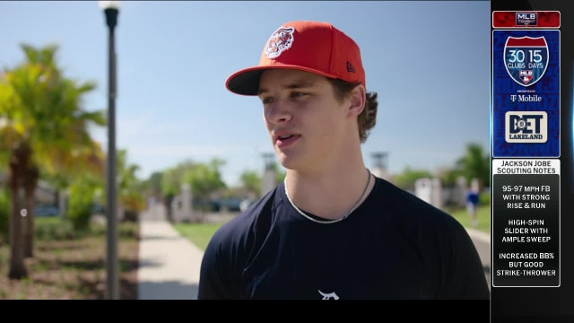 Jackson Jobe discusses his MLB debut