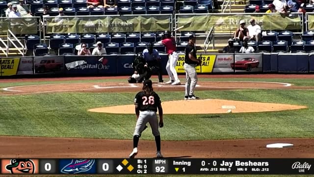 Jay Beshears' five-RBI game