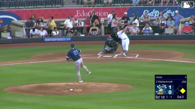 Waldschmidt swats his fifth homer for Amarillo