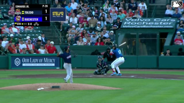 Harry Ford homers (2) on a fly ball to left center field.