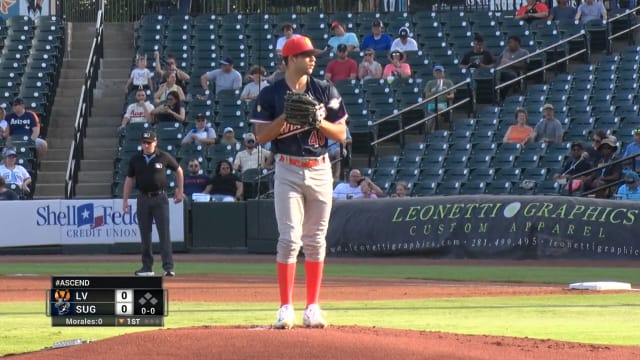 Luis Morales' seven strikeouts