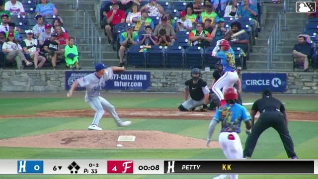 Gavin Fien singles on a fly ball to left fielder Yerlin Luis. Nick Hollifield scores. Manuel Cabrera scores. Eli Willits scores.