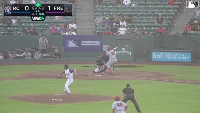 Gabriel Davalillo singles on a line drive to left fielder Clayton Gray, deflected by shortstop Wilder Dalis. John Wimmer scores.