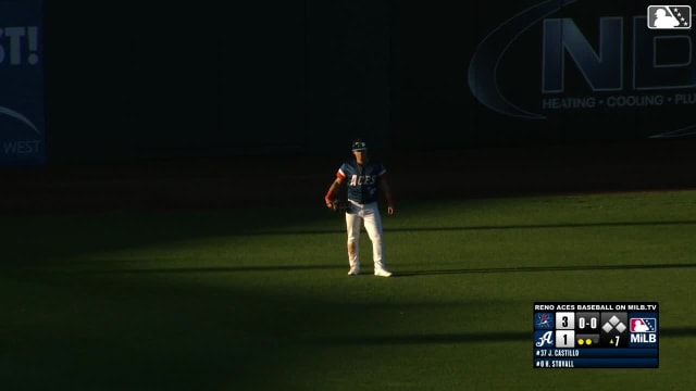 Jorge Barrosa's nice leaping catch