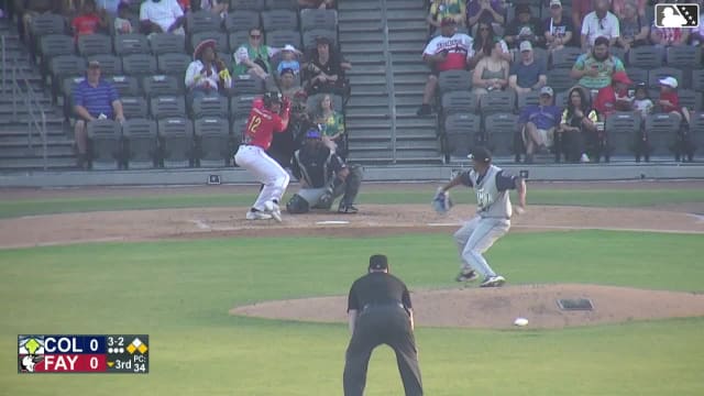 Anthony Huezo homers (9) on a line drive to right center field. Waner Luciano scores. German Ramirez scores.