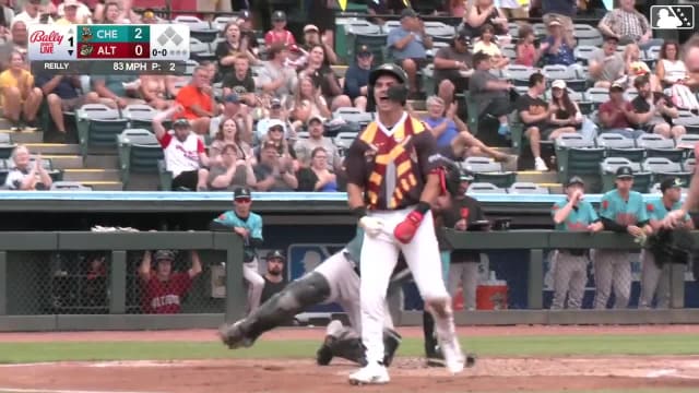 Will Taylor hits an inside-the-park home run