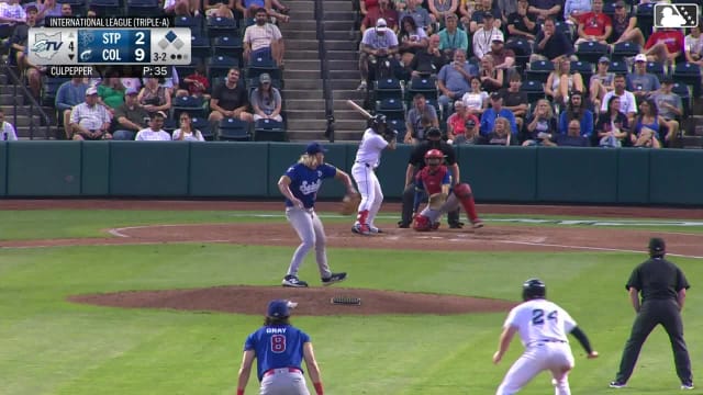 Kahlil Watson homers (15) on a fly ball to left center field. Kyle Manzardo scores.