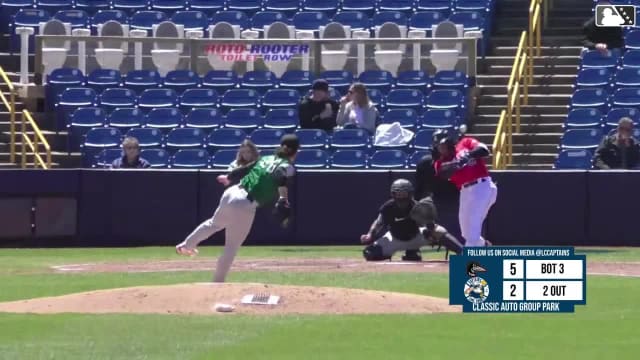 Alfonsin Rosario's two-run homer