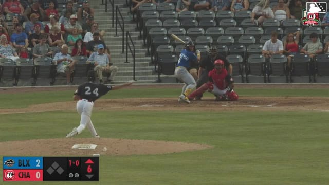 Josh Adamczewski homers (4) on a fly ball to right center field.