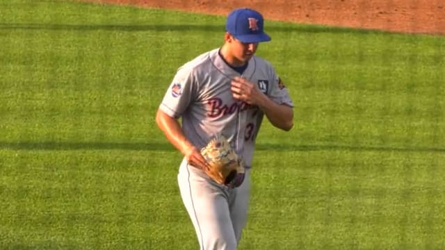 Luke Gabrysh's nine strikeouts