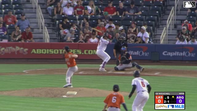 Bryant Betancourt singles on a ground ball to center fielder Denzel Clarke. Roc Riggio scores.