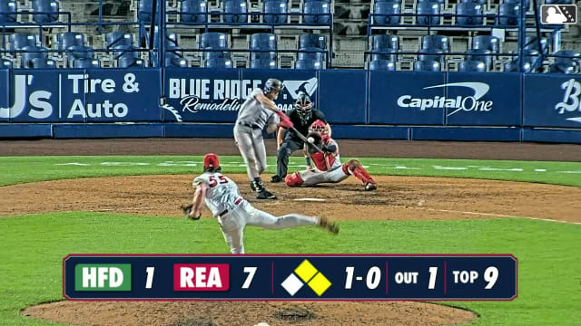 Cole Carrigg's three-run homer