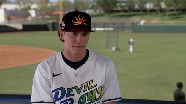 Aidan Smith is ready for the Fall League