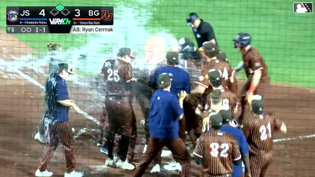 Ryan Cermak's walk-off home run