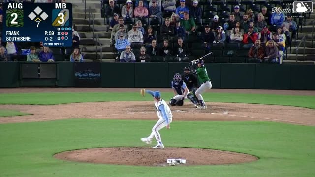 Tate Southisene homers (7) on a line drive to left field.