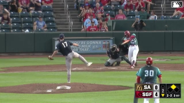 Joshua Baez's two-run home run