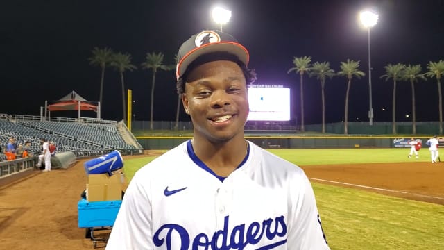 Zyhir Hope on growing in the Arizona Fall League