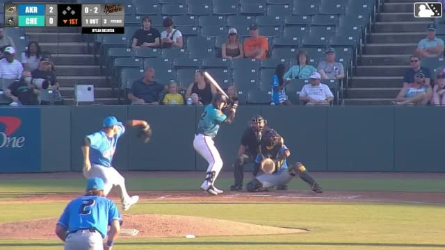 Ethan Anderson homers (10) on a fly ball to center field.