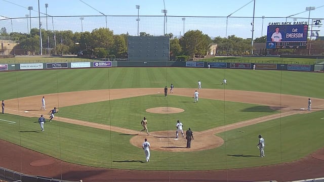 Colt Emerson's two-run double for Peoria