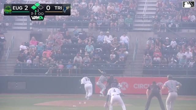 Jhonny Level doubles (8) on a line drive to right fielder Randy De Jesus. Daniel Rogers scores. Trevor Cohen scores.