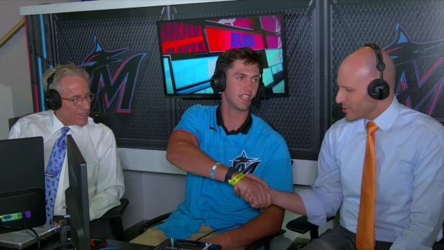 Thomas White joins the Marlins' broadcast