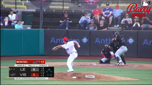 Truitt Madonna singles on a sharp fly ball to left fielder Abdias De La Cruz. Jose Verdugo scores. Ty Harvey to 2nd.
