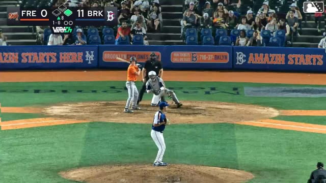 Ike Irish's ninth home run of the year