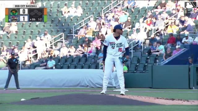 Leandro Lopez dominates with six strikeouts
