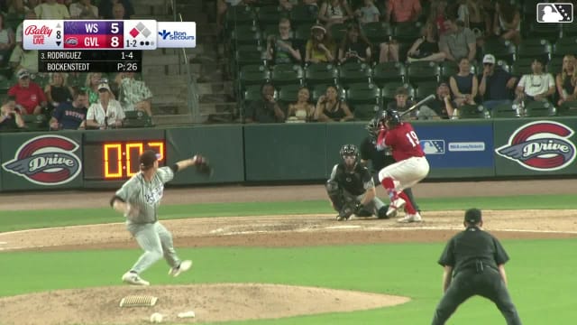 Gerardo Rodriguez homers (5) on a fly ball to left center field. Enddy Azocar scores.