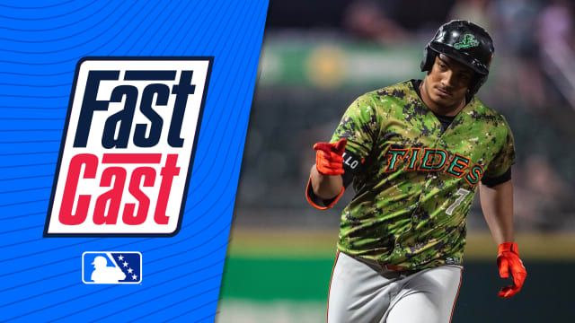 MiLB FastCast: Samuel Basallo's three-run homer