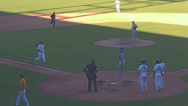 Cole Mathis' three-run homer