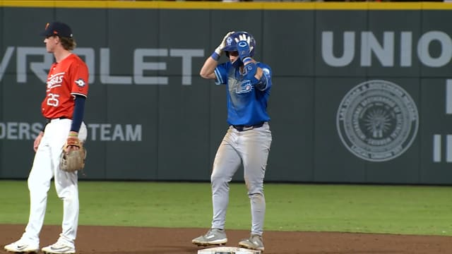 Zach Ehrhard's RBI double