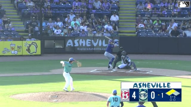John Spikerman singles on a ground ball to center fielder Anthony Huezo. Trey Snyder scores. Yonatan Henriquez scores.