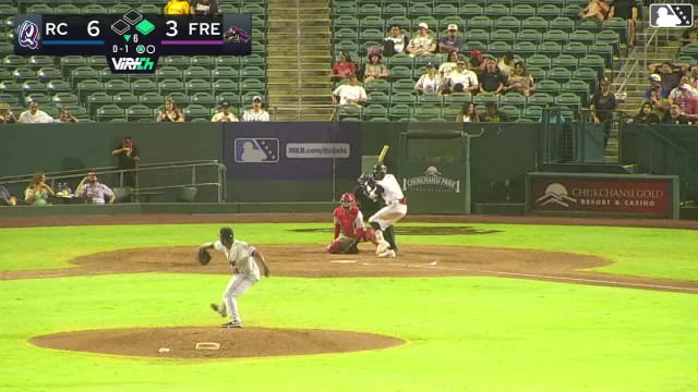 Ashly Andujar homers (3) on a fly ball to left center field. Cam Hassert scores.