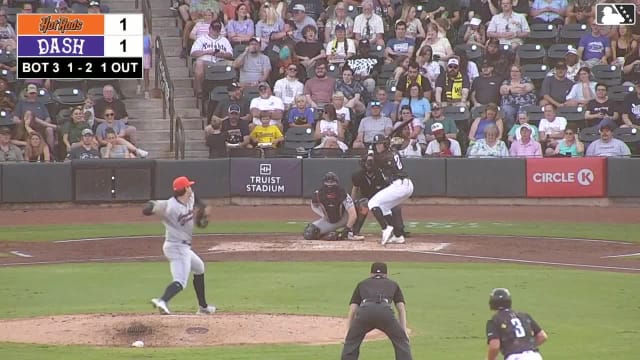 Kyle Lodise singles on a line drive to center fielder Ryan Cermak. Rylan Galvan scores. Ely Brown scores. Javier Mogollon to 3rd. Throwing error by center fielder Ryan Cermak.