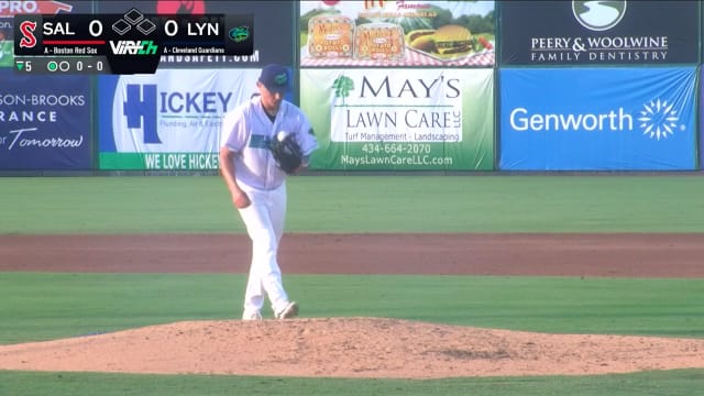 Braylon Doughty fans seven over five scoreless