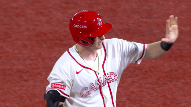 Owen Caissie's RBI double