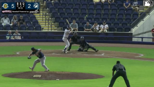 Brady Ebel singles on a line drive to right fielder Brailer Guerrero. Luis Lameda scores. Kevin Garcia scores. Jadyn Fielder to 3rd.
