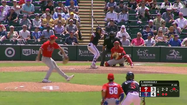 Emmanuel Rodriguez's RBI triple