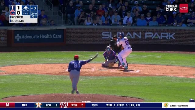 Jefferson Rojas' RBI single