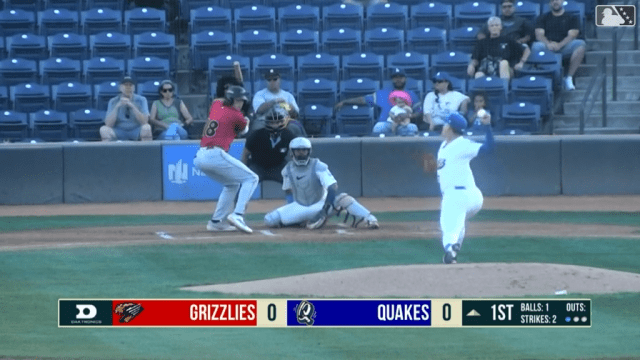 Jakob Wright strikes out Ethan Holliday