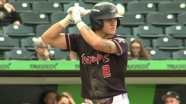 Cole Carrigg's three-hit day