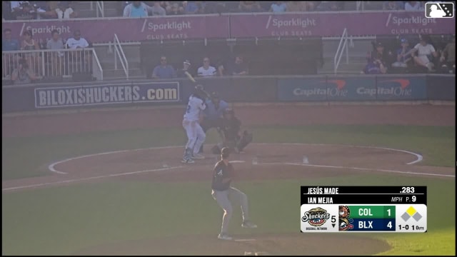 Jesús Made's 7th Double-A home run of the season