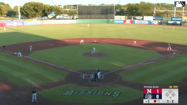 Tirso Ornelas singles on a line drive to left fielder Spencer Nivens. Braedon Karpathios scores.